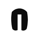 Black EPDM U-Channel With Rounded Edges - 6.5mmx9mm