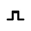 Black EPDM Channel Section With Side Arms For 3-4mm Glass/Panels