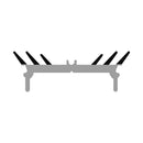 Industrial Grade PVC Black Pressure Plate For Various Applications - 5Pack