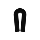 EPDM Black Rubber U Channel For 1mm to 2mm Panels