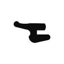 Authentic Rear Bumper Seal For Jaguar E-Type Series 1