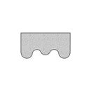 Black Self Adhesive Expanded EPDM Sponge Rubber Crown Section 100m