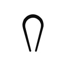 Premium PVC Chrome Trim Durable Plastic Chrome Grill Trim/U-Channel Section