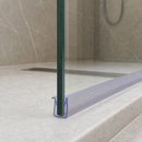 Vertical Shower Screen Seal for 10-12mm Glass (Available Lengths: 800mm to 2500mm)