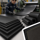 Rubber Sheet Materials in Various Thicknesses for Industrial Use