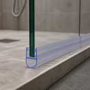 High-Quality Rigid PVC Shower Screen Seal for Bath & Shower Doors (Available in Multiple Lengths)