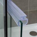 Soft PVC Shower Seal for Bath Screens and Doors (1000mm or 2000mm)