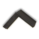 High Quality Aluminium Black TPE Corner Gasket Seal - 150 Pcs