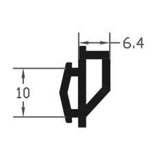 Premium Rubber Bifold Door Seal Gasket For Superior Door Protection - 75m