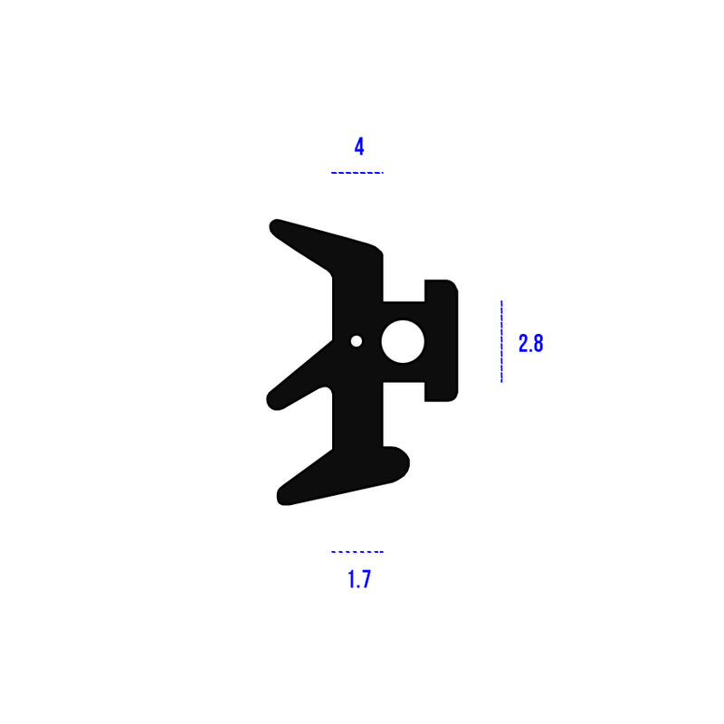 Industrial Grade E-Gasket Weatherproof Sealing Strip - 250m