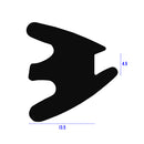 Heavy Duty Wedge Gasket Seal For Door Sealing  - 50m