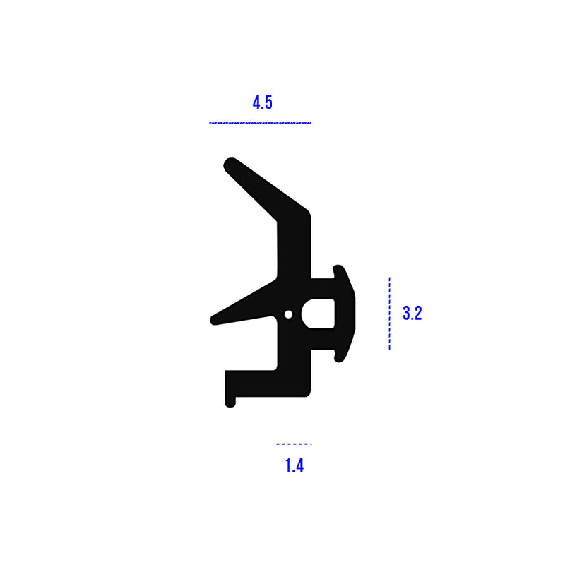 Heavy Duty TPE Black E-Gasket Seal For Long-Lasting Protection - 250m