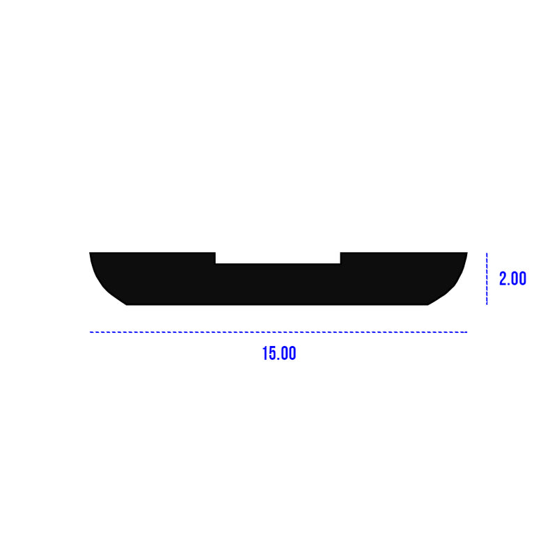 Herzim Strip 15mmx2mm Aesthetic Trim Solution For Caravans & Motorhomes