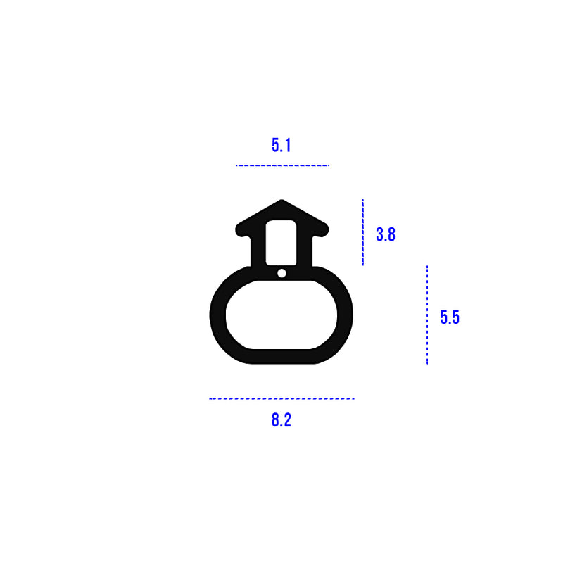 High Quality Black TPE Bubble Gasket For Superior Sealing - 250m