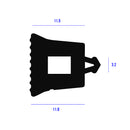 Industrial Quality Weatherproof Curtain Wall Gasket Seal - 50m