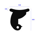 Black EPDM Hood Seal For Triumph Herald – 16mmx19mm