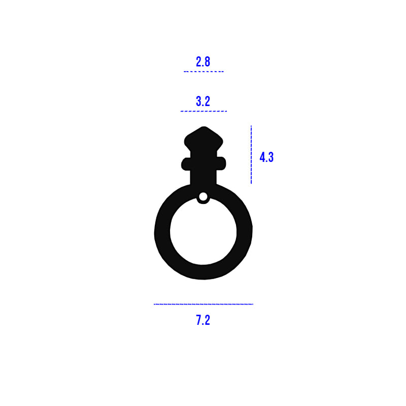 Heavy Duty Black TPE Bubble Gasket Seal For Superior Protection - 200m