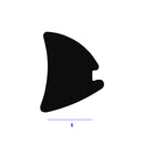 High Performance Aluminium Black TPE Wedge Gasket Seal - 100m