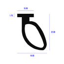 Black EPDM Triumph Spitfire Hood Seal Profile