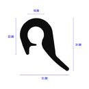 EPDM U Channel With Side Flange For Versatile Sealing Solutions