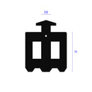 Industrial Grade TPE Black E Gasket Seal For Domestic Use - 75m