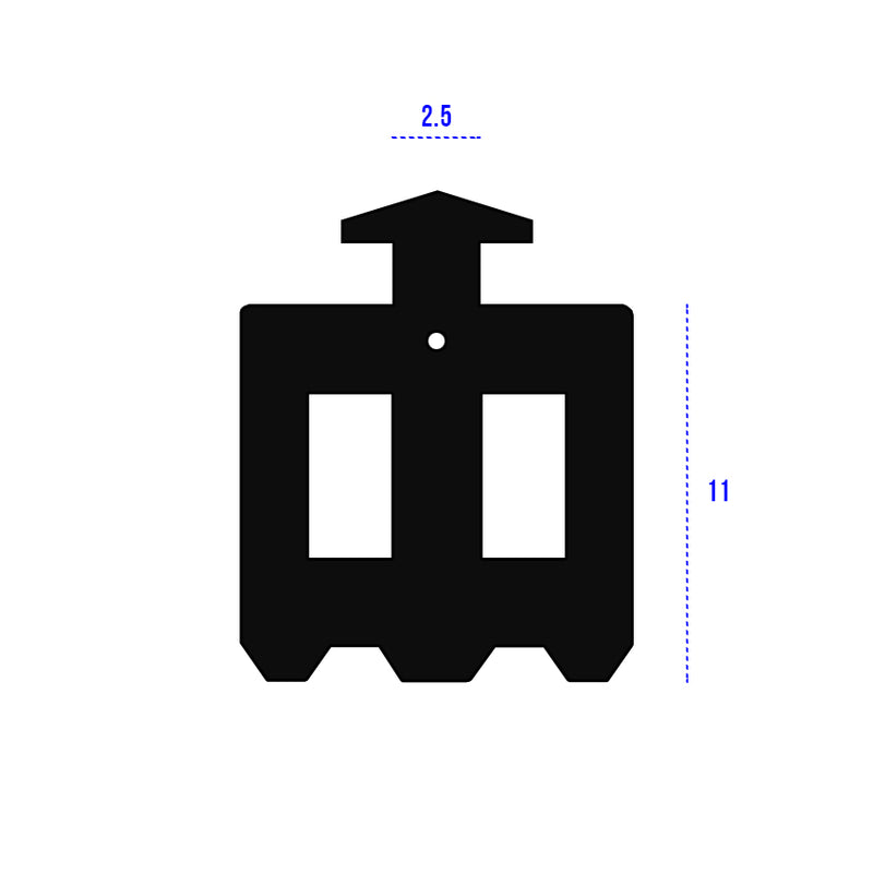 Industrial Grade TPE Black E Gasket Seal For Domestic Use - 75m