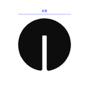 Black EPDM Corded U Channel For Classic Cars And Buses