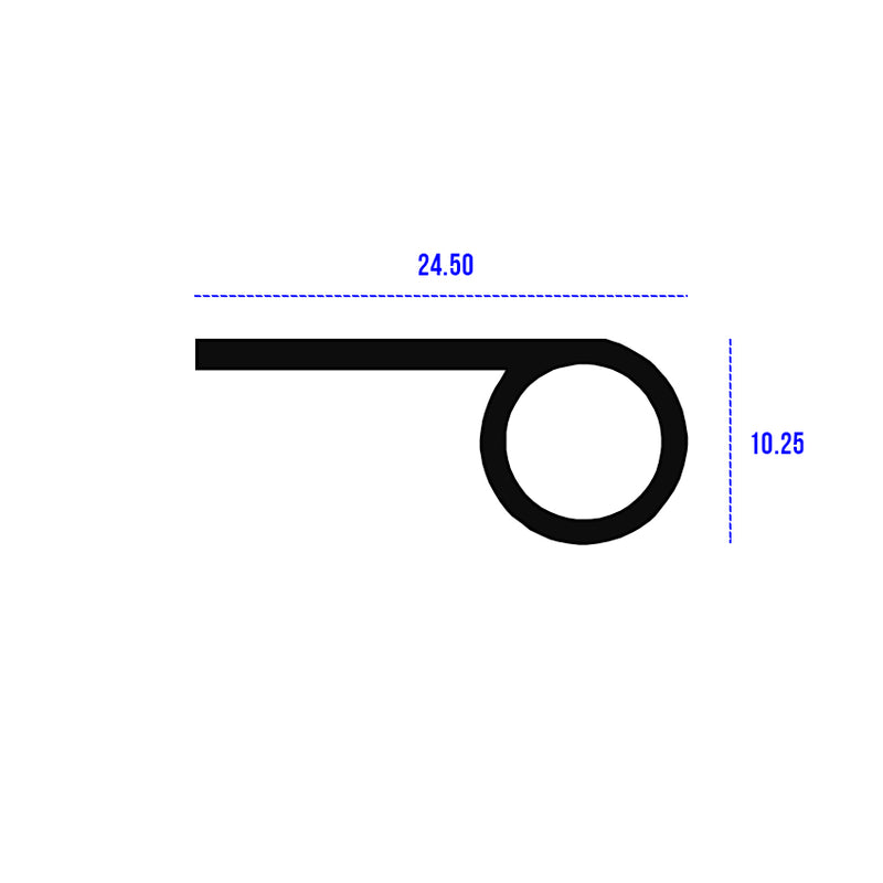 Versatile Hollow P Section Seal For Classic Cars And Buses