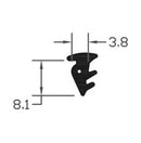 High Quality TPE Black Wedge Gasket Seal For Various Applications - 275m