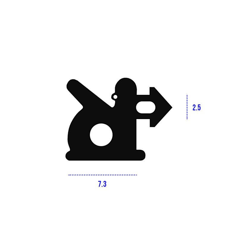 High Impact E-Gasket Seal Solution For Door Sealing - 150m