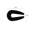 EPDM U Channel Seals For Door And Various Applications