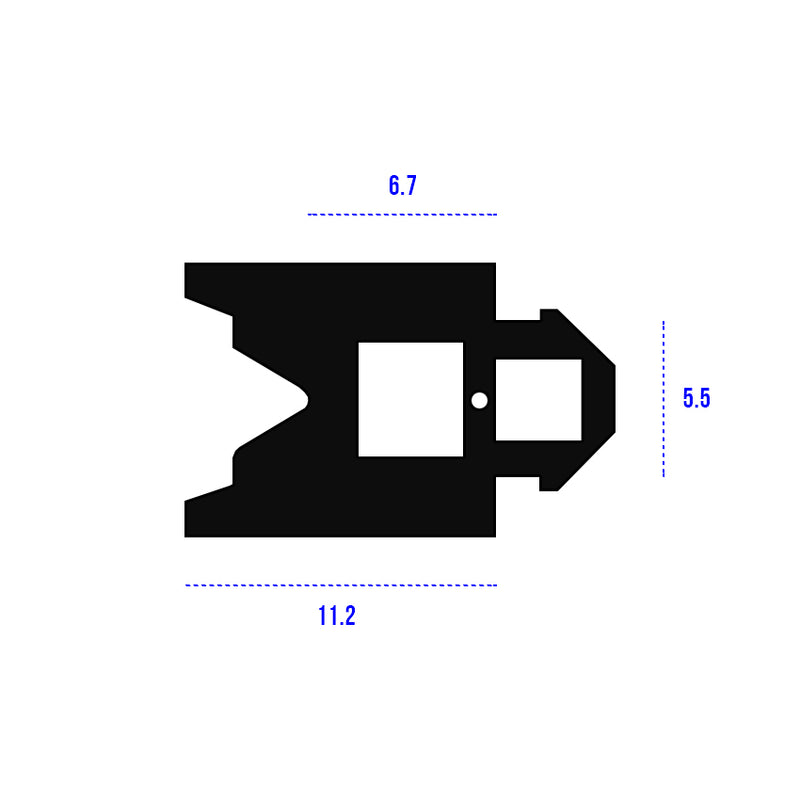 High-Performance Curtain Wall Gasket Seal For Door Protection - 100m