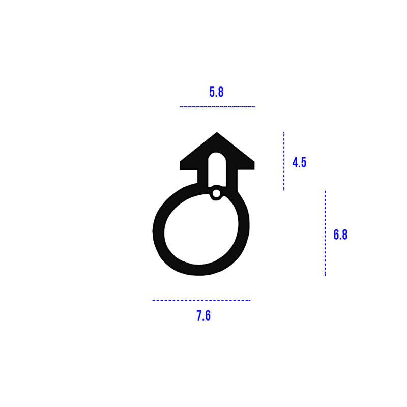 Industrial Grade Bubble Gasket Sealing For Doors And Windows - 200m