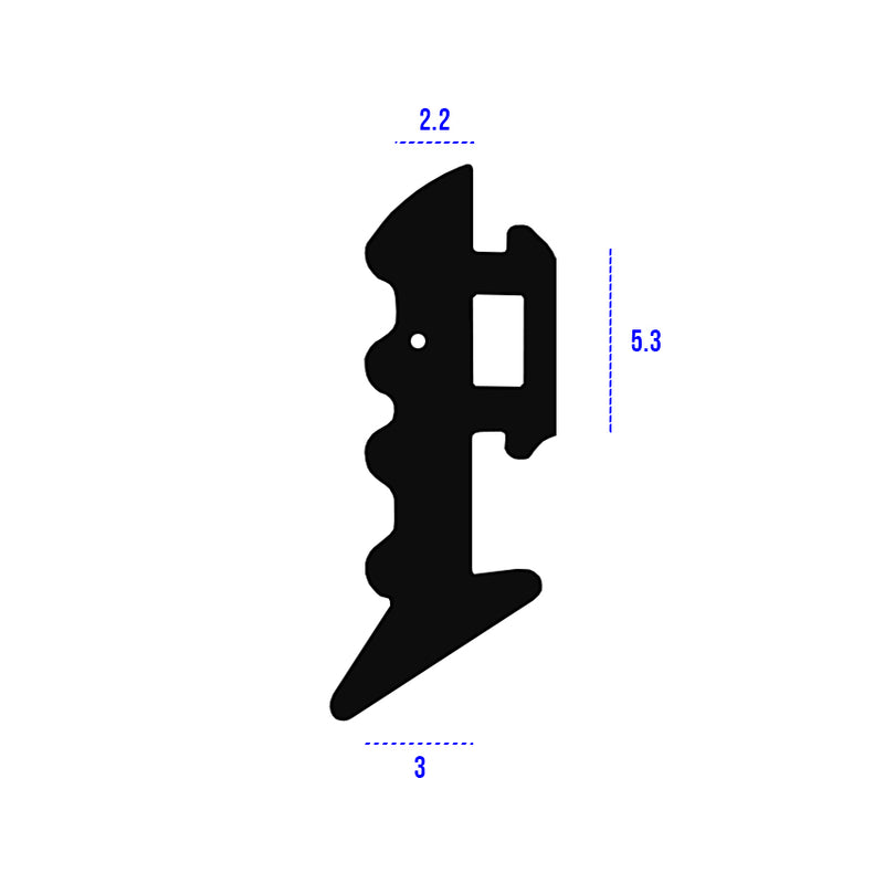 High-Durable Black TPE E Gasket Seal For Superior Protection - 175m