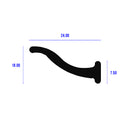 Black EPDM Lower Door Seal For Morris Minor and Classic Vehicles