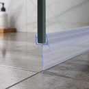 Rigid PVC Shower Screen Seal for 4-6mm Glass Gaps (800mm, 900mm, 1400mm, 2000mm)