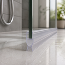 High-Quality Rigid PVC Shower Screen Seal for Straight Glass (Lengths of 800mm, 900mm, 1400mm, 2000mm)