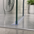 Vertical Shower Screen Seal for 8-10mm Glass (Pair, 2m or 2.5m Lengths)