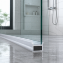 Magnetic Shower Screen Seal in Soft PVC for Easy Installation (Pair, 2000mm)