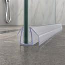 High-Quality Rigid PVC Shower Screen Seal for Effective Water Containment (Lengths of 800mm to 2000mm)