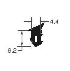 High Performance Black TPE Wedge Gasket Seal For Superior Protection - 200m