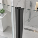 Magnetic Shower Screen Seal in Black for Easy Installation (Pair, 2000mm or 2500mm)