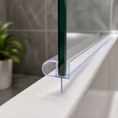 High Quality Rigid PVC Shower Screen Seal for Bath & Shower Doors (Available Lengths)