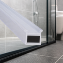 Magnetic Shower Screen Seal in Soft PVC for Easy Installation (Pair, 2000mm)