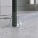 High-Quality Rigid PVC Shower Screen Seal for Effective Water Containment (Lengths of 800mm to 2000mm)