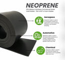 Neoprene Rubber Strip 250mm-300mm Wide | Professional Grade | 5m Length