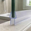 Rigid PVC Shower Screen Seal for Straight Glass (Various Lengths)
