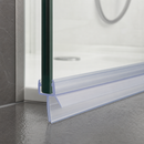 Rigid PVC Shower Screen Seal for Straight Glass (800mm, 900mm, 1400mm, 2000mm)