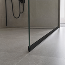 Black Shower Screen Seal for 4-6mm Glass Gaps (800mm, 900mm, 1400mm, 2000mm, 2500mm)