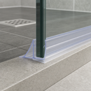 High-Quality Rigid PVC Shower Screen Seal for Straight Glass (800mm, 900mm, 1400mm, 2000mm)